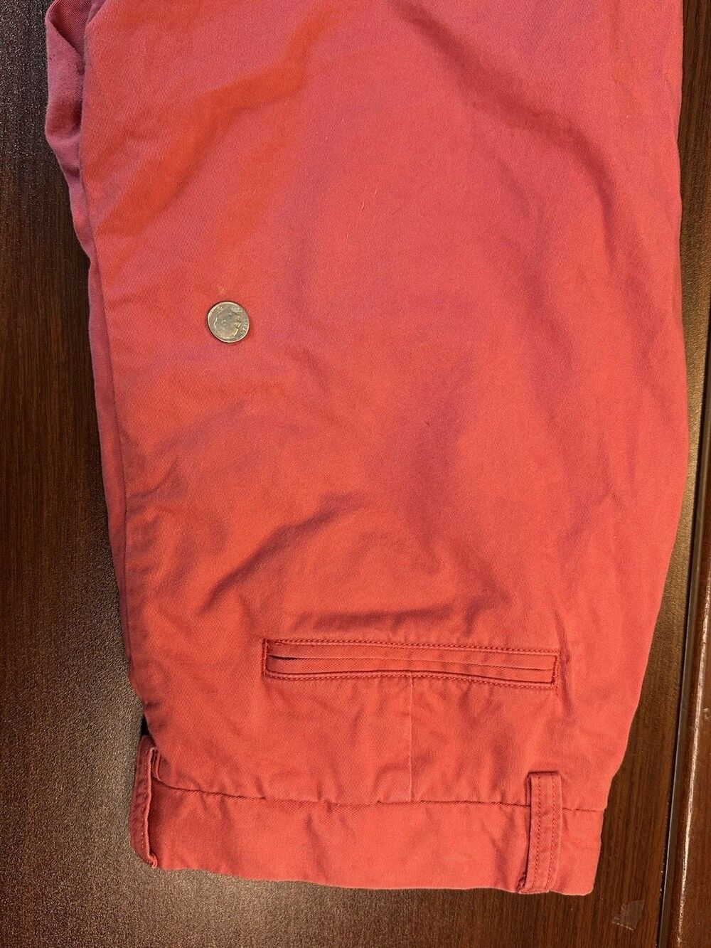 VGC Polo Ralph Lauren Mens Shorts Chino Classic Fit 9" Terracotta  size 30 - Picture 11 of 11